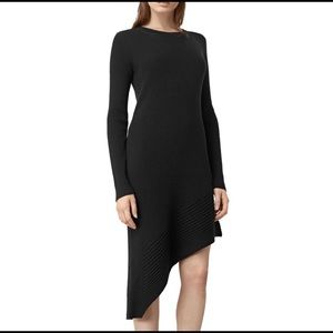 ALL SAINTS Merino Wool Dress in Small
